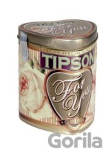 Čaj Tipson Srdce for you Gold 75g ciernyy caj