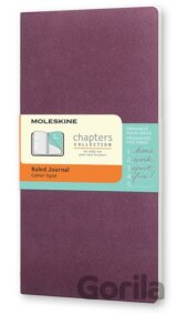 Moleskine – Chapters fialový zápisník