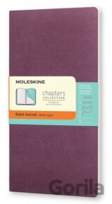 Moleskine – Chapters fialový zápisník