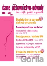 Dane, účtovníctvo, odvody 5-6/2015