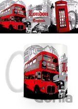 Hrnček London (Red Bus Collage)  
