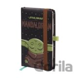 Star Wars Mandalorian zápisník A6 - Grogu