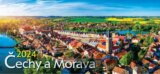 Kalendář stolní 2024 Čechy a Morava