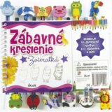 Zábavné kreslenie – Zvieratká (12 pasteliek a gúm)