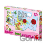 Domácí zvířátka - Baby puzzle duo