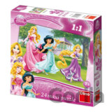 Princezny - Maxi puzzle 24 dílků