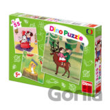 České pohádky - Puzzle 3x55