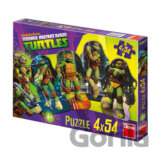 Želvy Ninja - puzzle 4 motivy v balení 4