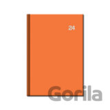 Denný diár Print Neon 2024 - oranžový