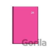 Denný diár Print Neon 2024 - ružový