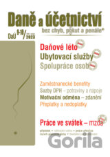 Daně a účetnictví bez chyb, pokut a penále  č. 9-10 / 2023 - Daňové milostivé léto
