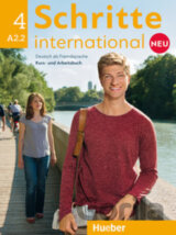 Schritte international Neu 4: A2.2 Kursbuch-Arbeitsbuch +CD +KOD