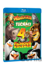 Madagaskar 1.-3. + Tučňáci z Madagaskaru kolekce
