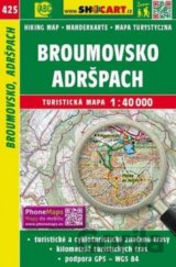 BROUMOVSKO ADRŠPACH 1:40 000 [CZ]