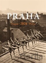 Praha 2024 - nástěnný kalendář  na výšku