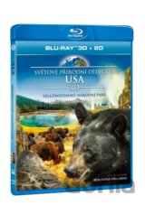 Světové přírodní dědictví: USA - Yellowstonský národní park (3D - Blu-ray)