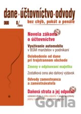 Dane, účtovníctvo, odvody 8/2015