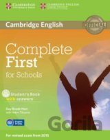 Complete First for Schools - Student's Book with Answers + CD-ROM