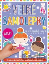 Veľké samolepky pre malé ruky: Balet