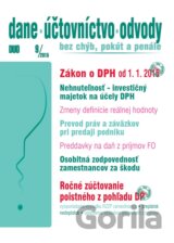 Dane, účtovníctvo, odvody 9-10/2015