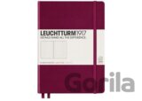 Notebooks Medium-port red, dotted