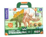 MierEdu Magnetická tabulka Dinosauři - Stegosaurus