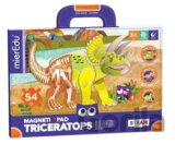 MierEdu Magnetická tabulka Dinosauři - Triceratops