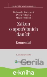 Zákon o spotřebních daních. Komentář