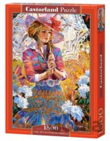 A Girl with an Openwork Umbrella