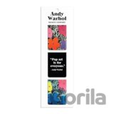 Andy Warhol Flowers Magnetic Bookmarks