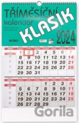 Tříměsíční Klasik 2024 - nástěnný kalendář