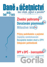 Daně a účetnictví bez chyb, pokut a penále  č. 11-12 / 2023 - Živelní pohromy z pohledu podnikatele