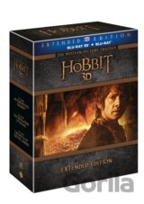 Kolekce Trilogie: Hobit 1. - 3. (15 Blu-ray) - luxusní digipack (3D+2D)