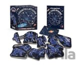 Constellations - a Wooden Magnet Set: With Fold Out Glow-in-the Dark Poster!