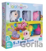 Trefl Lalaboom - Darčeková súprava spájacích korálkových blokov  Zvieracia farma - 25 ks