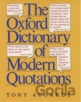The Oxford Dictionary of Modern Quotations