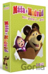 Kolekce 1: Máša a medvěd 1. - 4. (4 DVD)