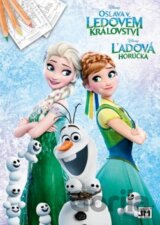 Oslava v Ledovém království - omalovánka