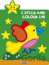 I stick and colour in!  - Bird  2-3 year old