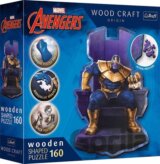 Wood Craft Origin puzzle Thanos na trůnu