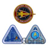 Sada odznakov Star Trek - Starfleet Academy (3 ks)