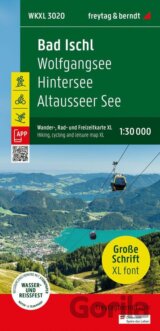 Bad Ischl 1:30 000 / turistická, cyklistická a rekreační mapa