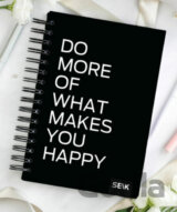 Plánovací diár Happy Calendar 2024 - Do More Of What Makes You Happy