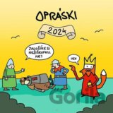 Opráski - Kalendář 2024 nástěnný