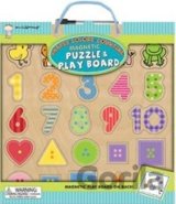 Magnetic Puzzle and Play Boards: Shapes Colors Counting