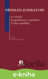 Přehled judikatury ve věcech hospodaření s majetkem České republiky