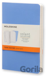 Moleskine - sada 2 zápisníkov Volant (modrá väzba)