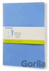 Moleskine - Volant - dva modré zápisníky