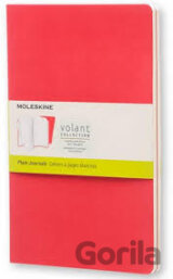 Moleskine - Volant - dva červené zápisníky