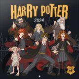 Oficiálny nástenný kalendár Harry Potter 2024 s plagátom